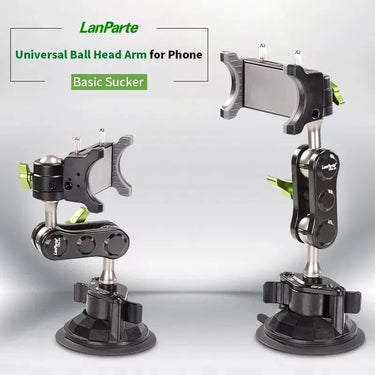 Universal phone holder with ON OFF Suction Technology with Remote - TechShopi